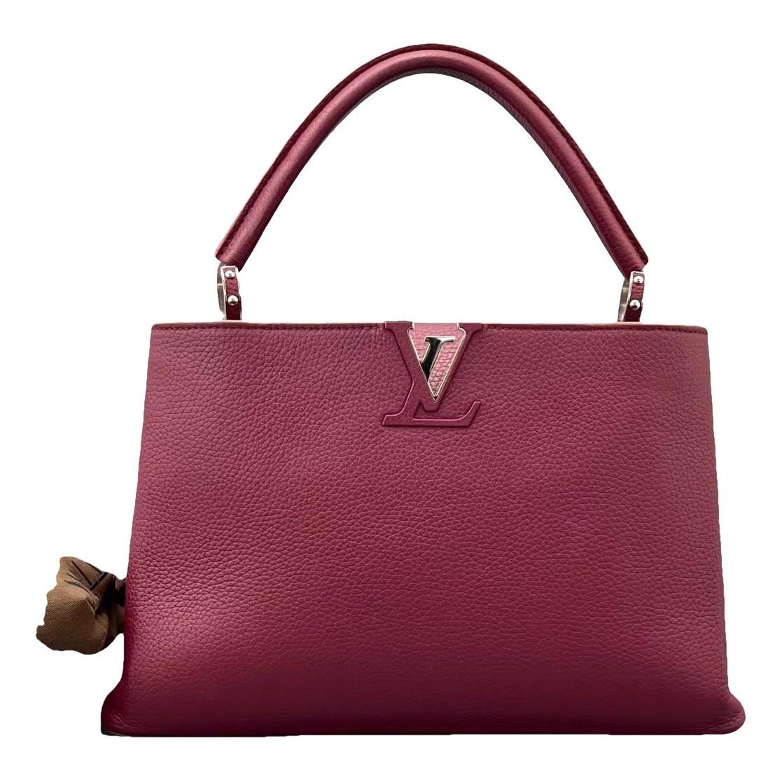 Capucines leather handbag