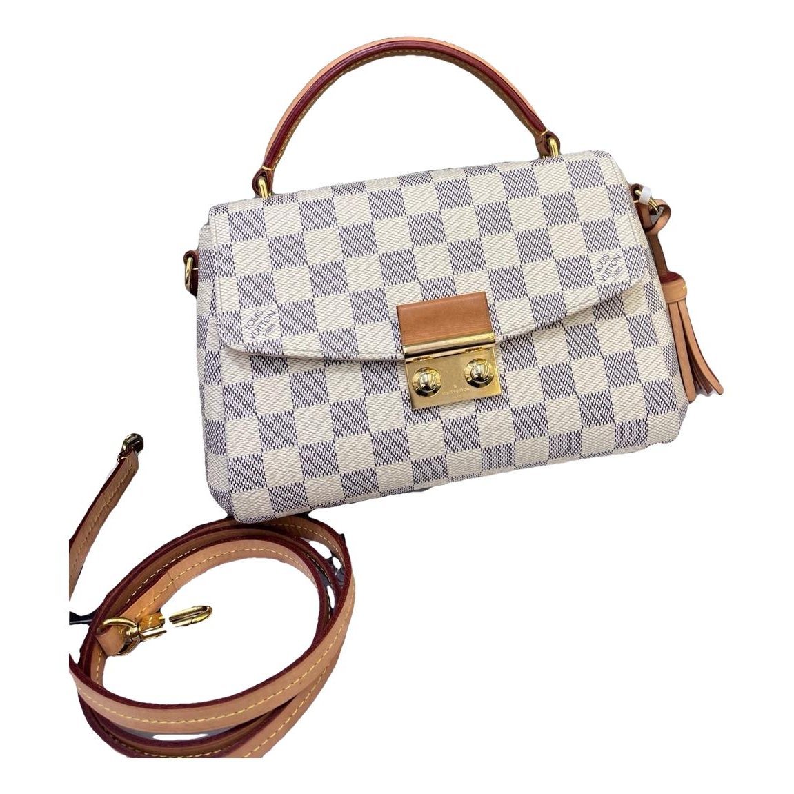 Louis Vuitton Croisette leather handbag
