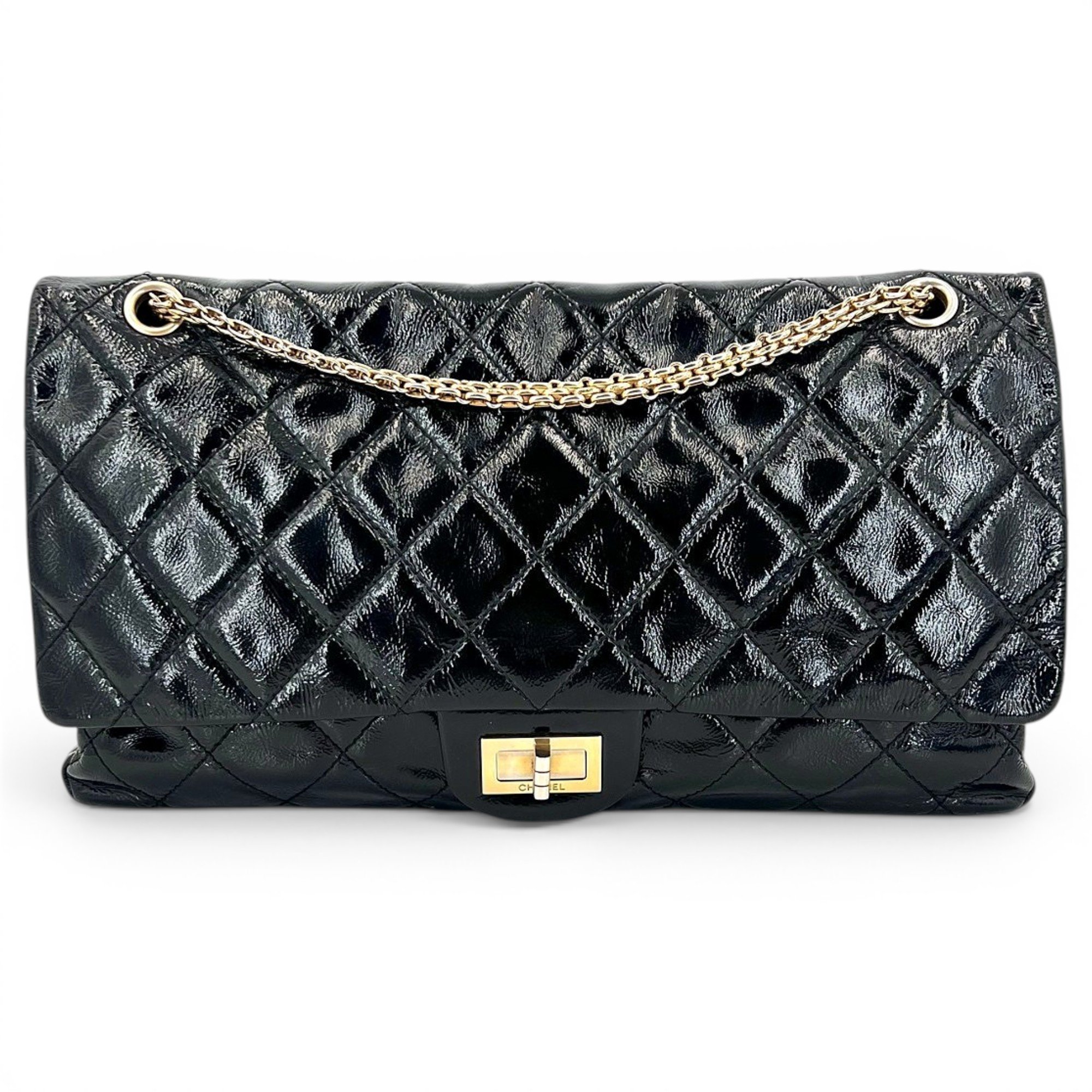 2.55 patent leather crossbody bag