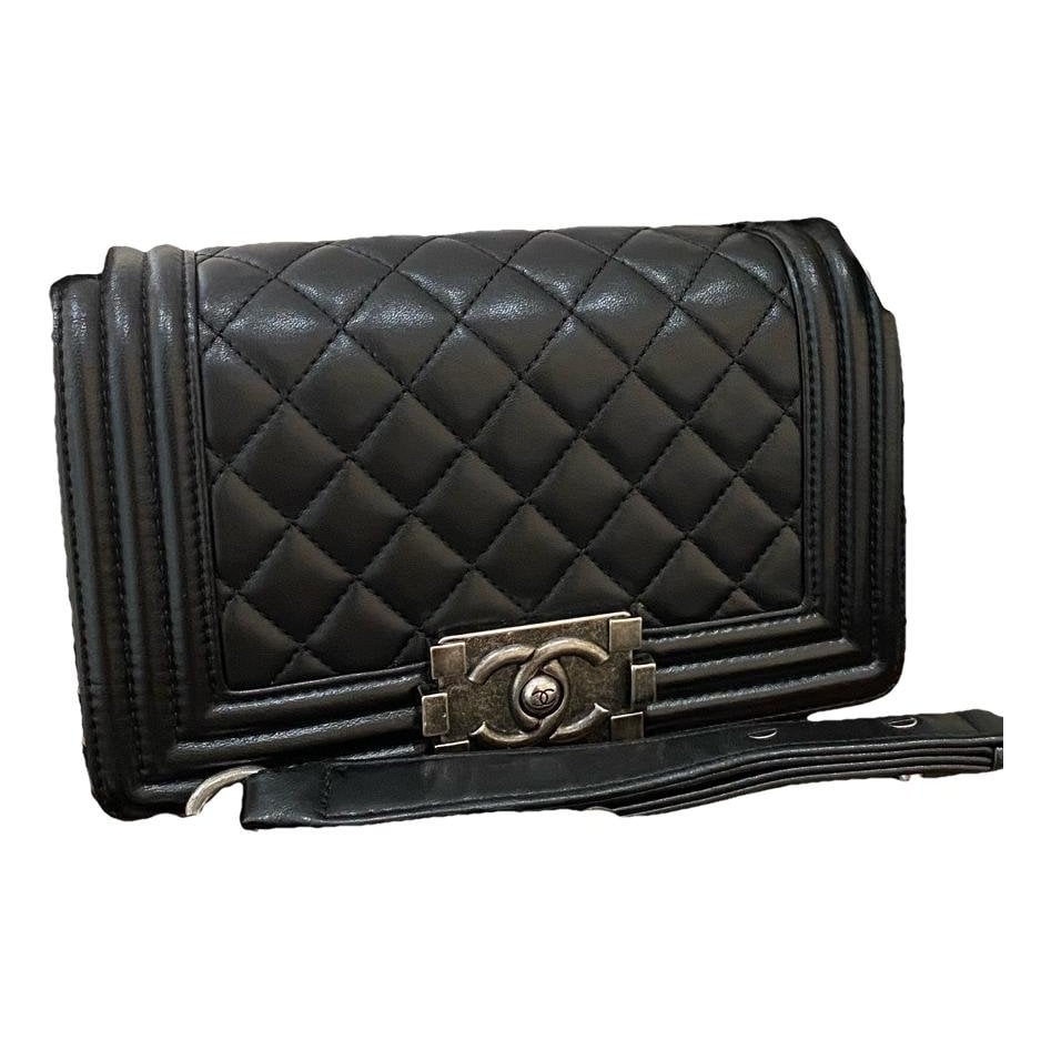 Boy leather crossbody bag