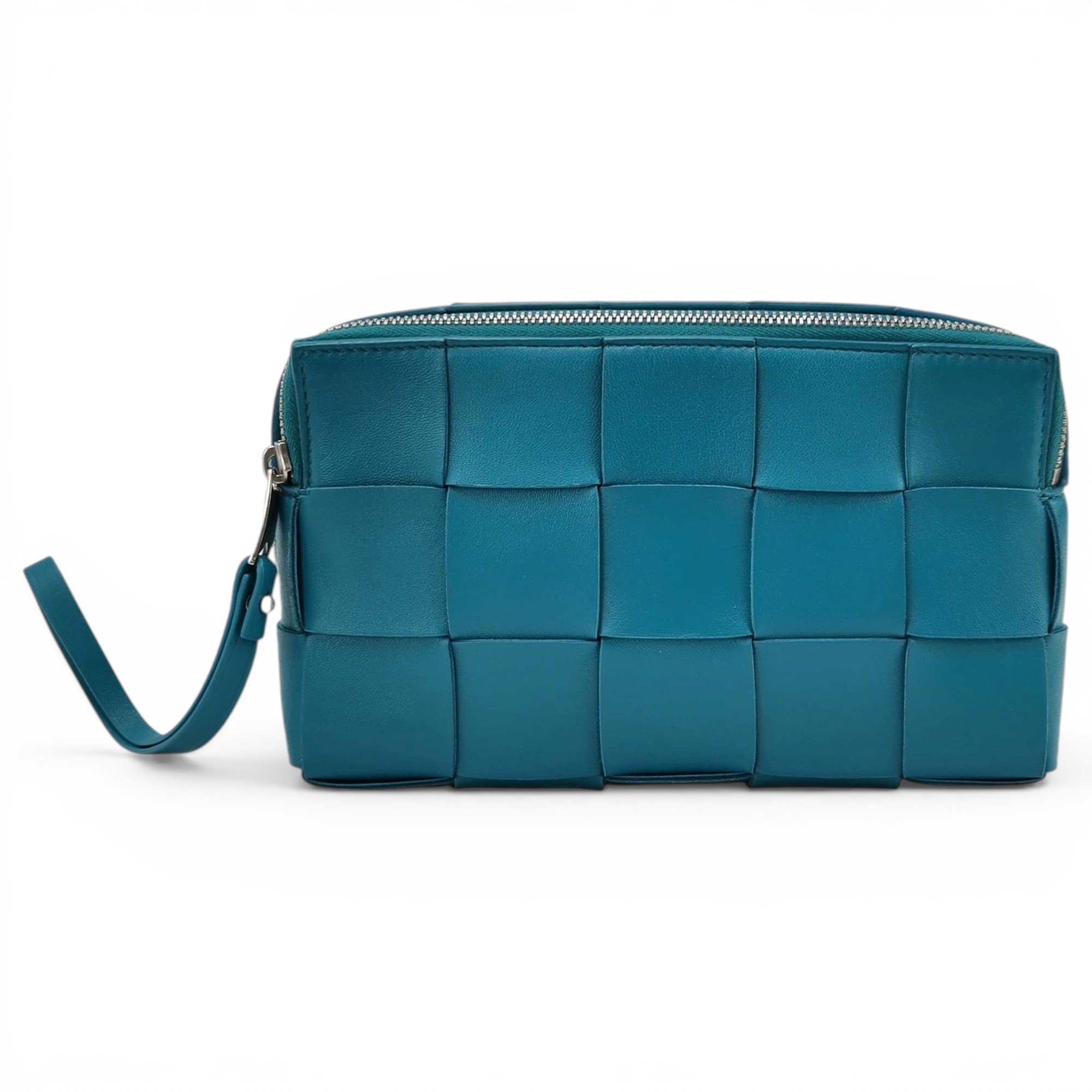 Cassette leather handbag