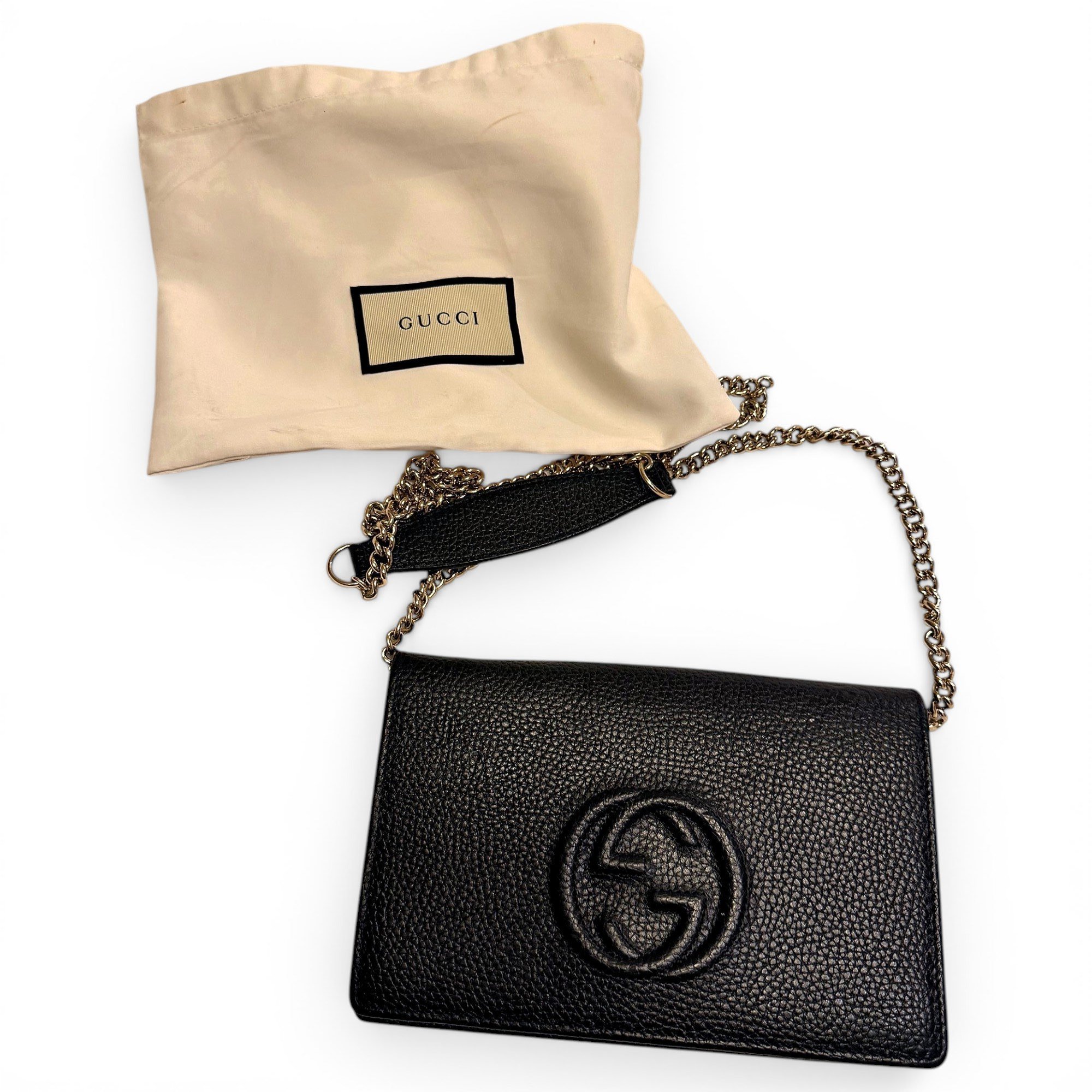 Leather handbag