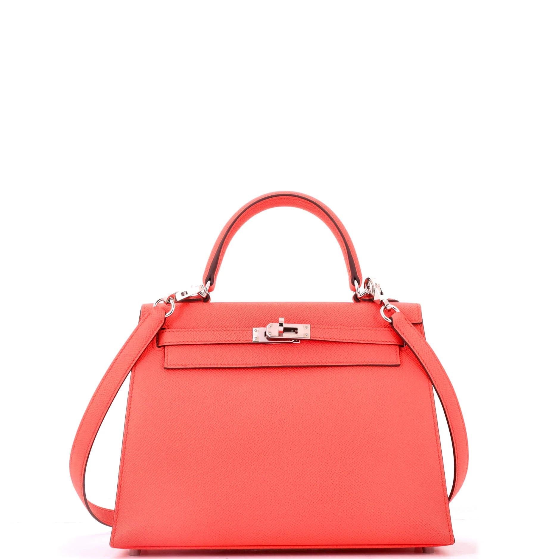 Kelly 25 leather handbag