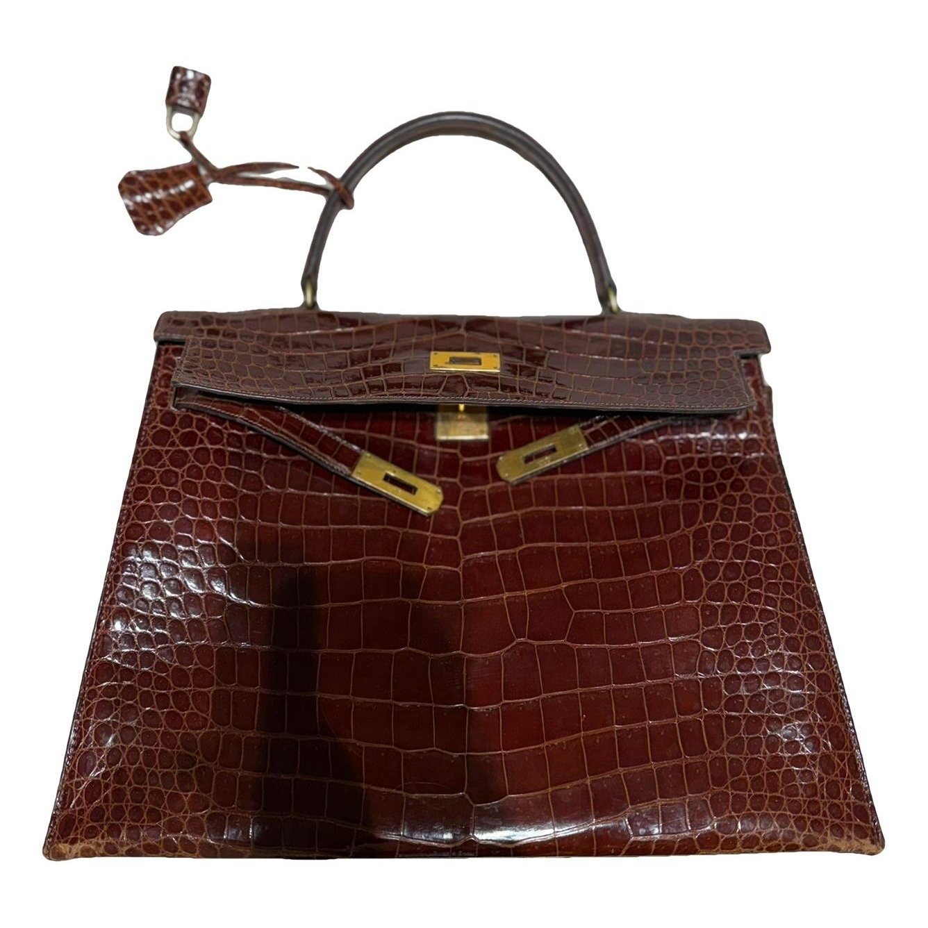 Kelly 32 leather handbag