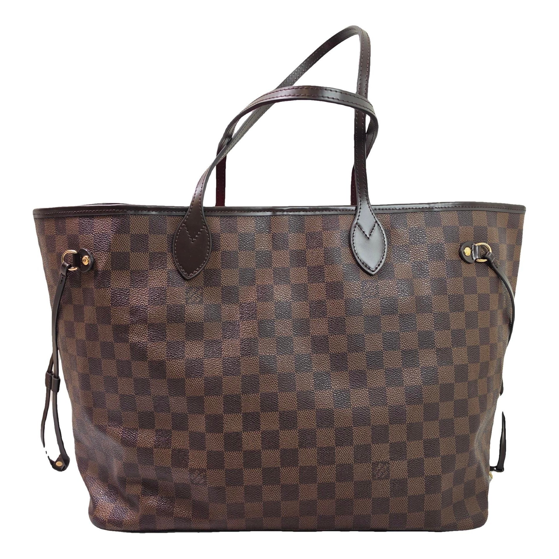Neverfull leather tote