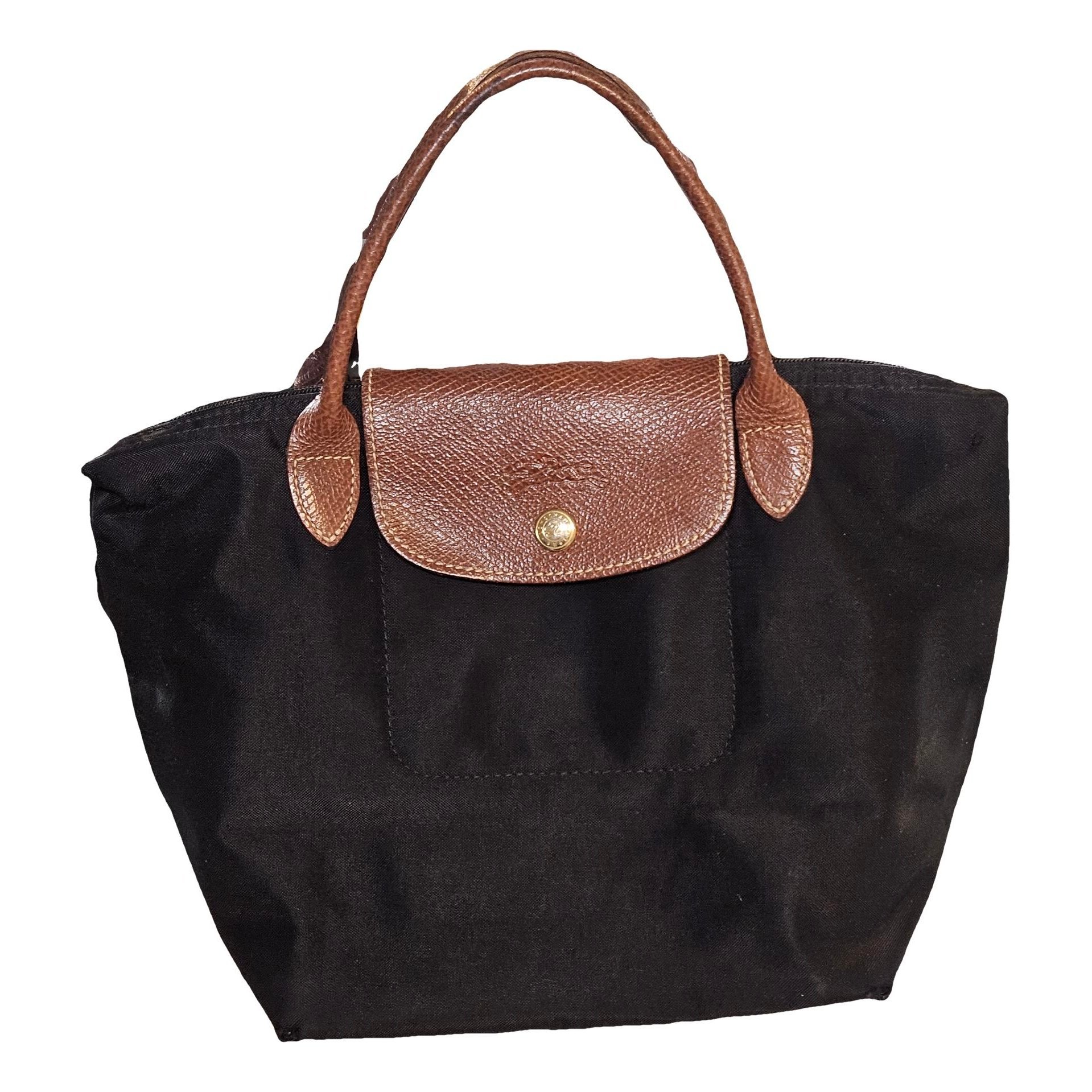 Pliage leather handbag