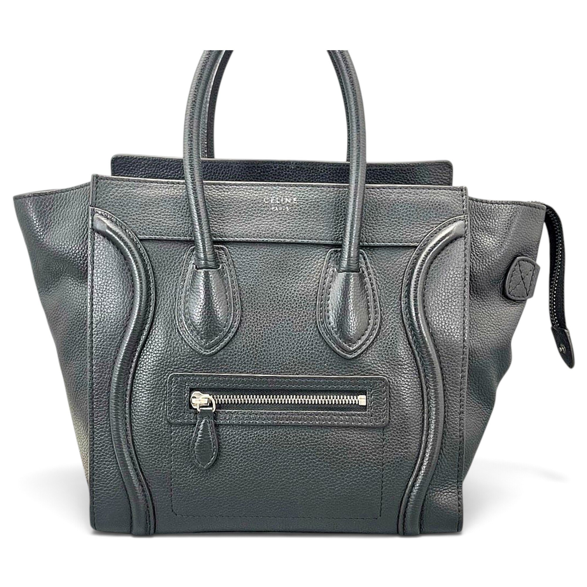 Luggage leather handbag