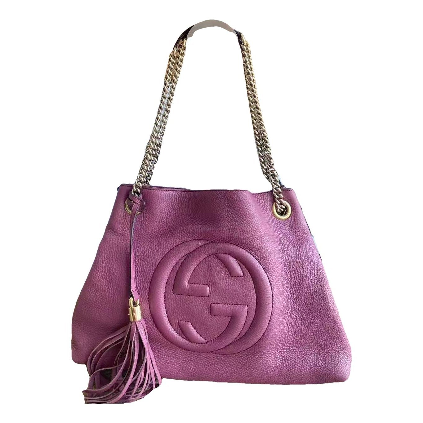 Soho leather tote