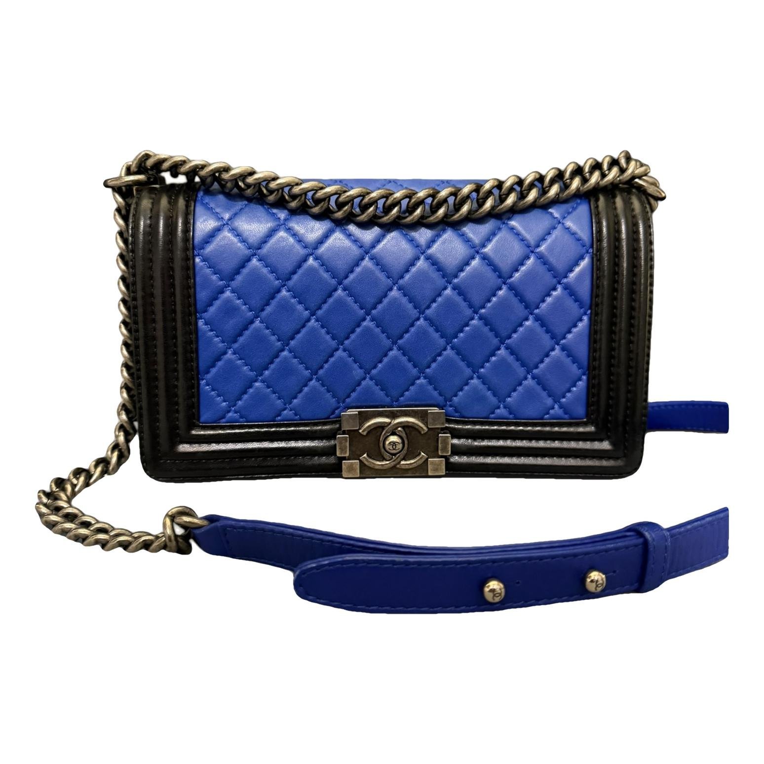 Boy leather crossbody bag