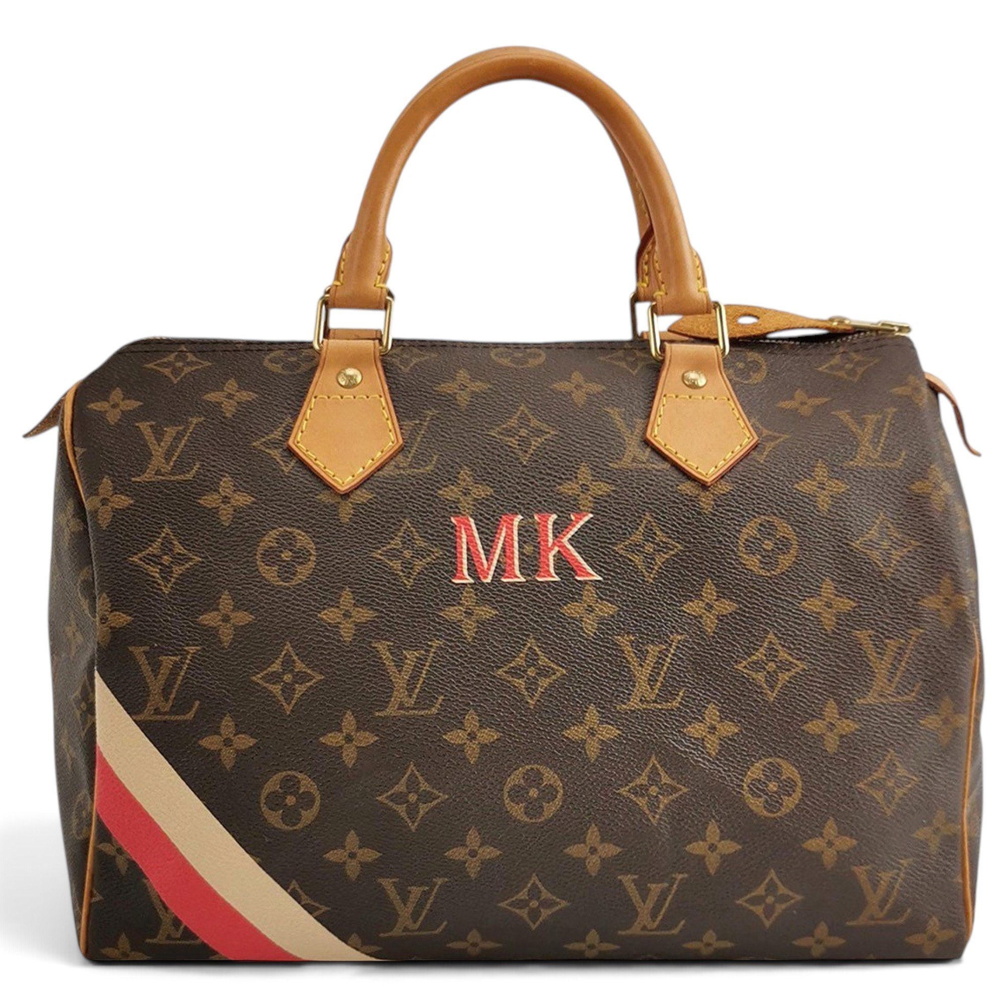 Louis Vuitton Speedy leather handbag