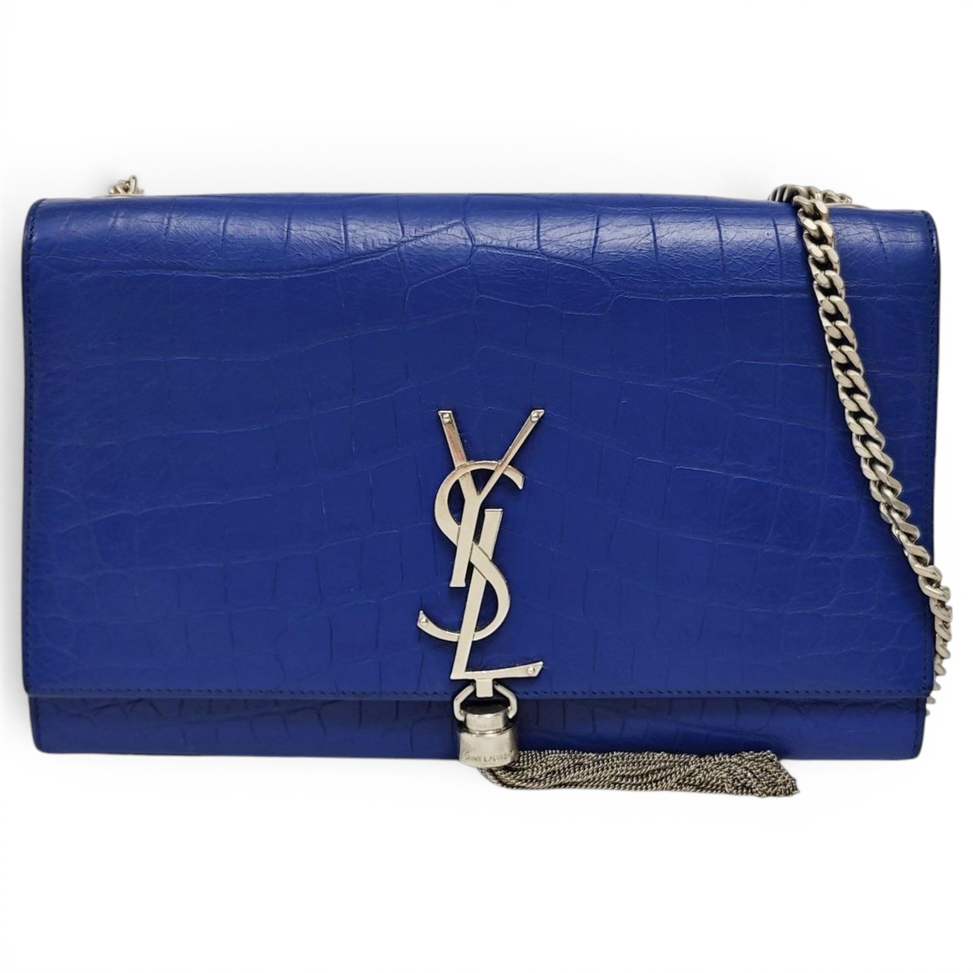 Pompom Kate leather crossbody bag
