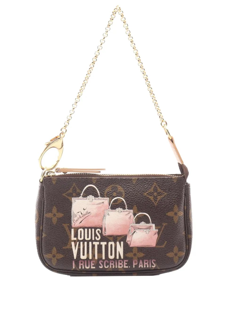 2010 Monogram Affiche Mini Pochette Accessoires handbag