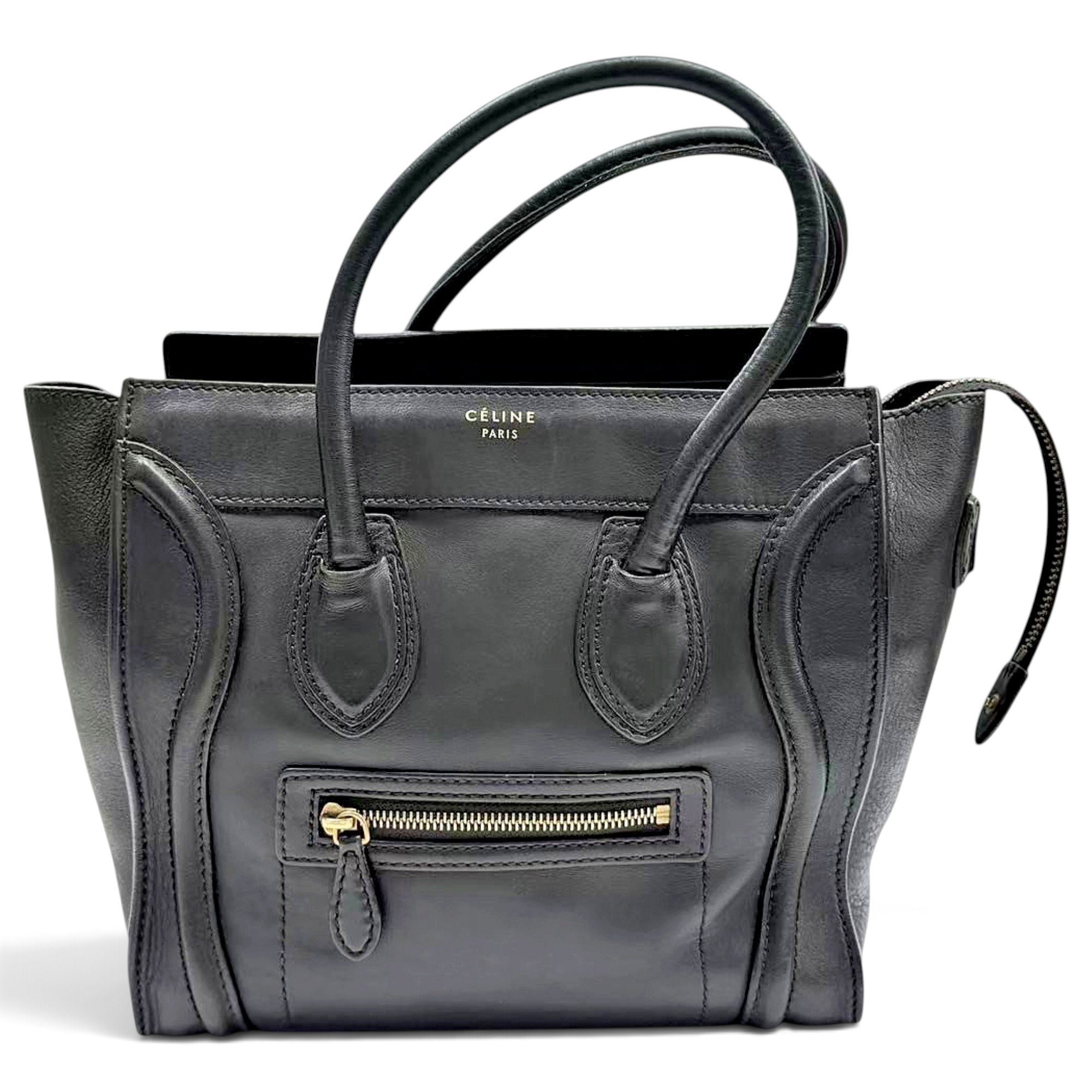 Luggage leather handbag