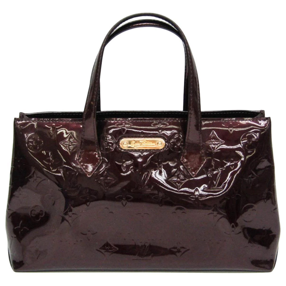 Wilshire patent leather handbag