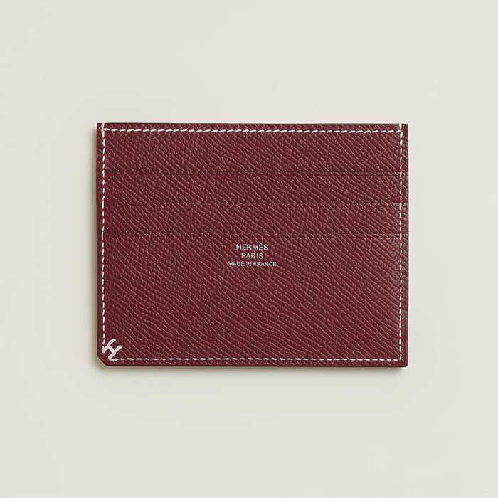 Rouge H H Sellier Card Holder