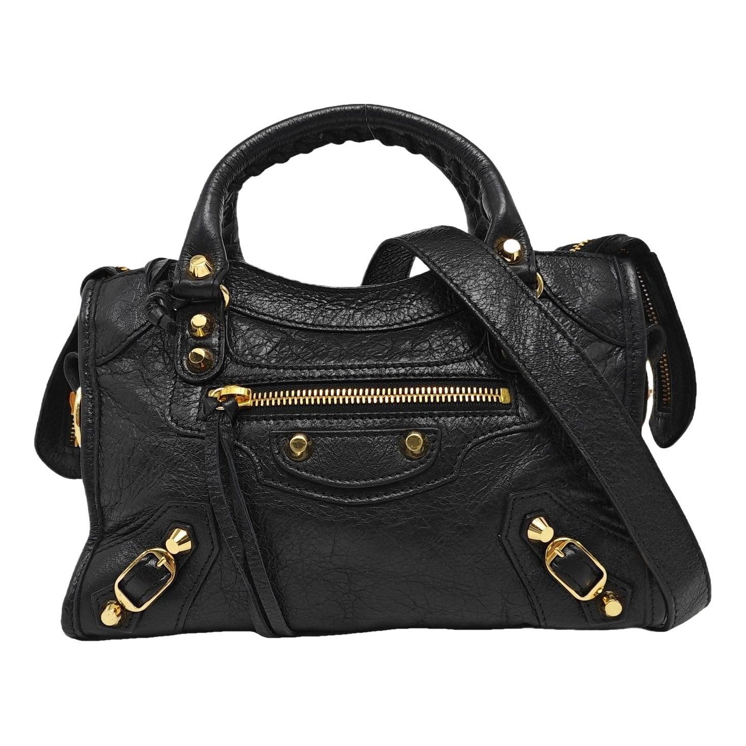 Leather handbag