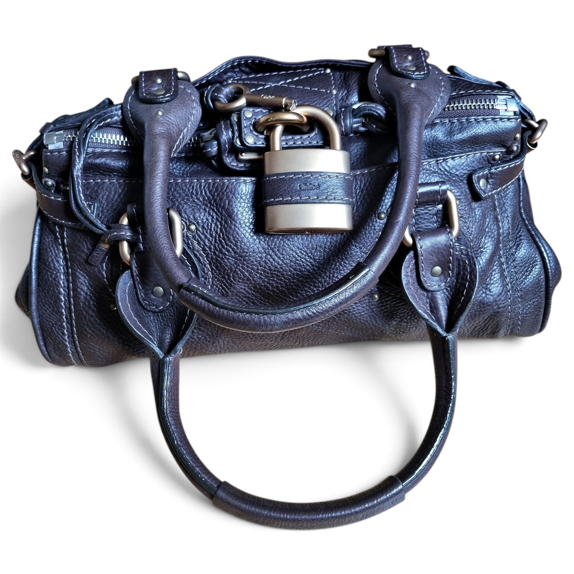 Paddington leather satchel