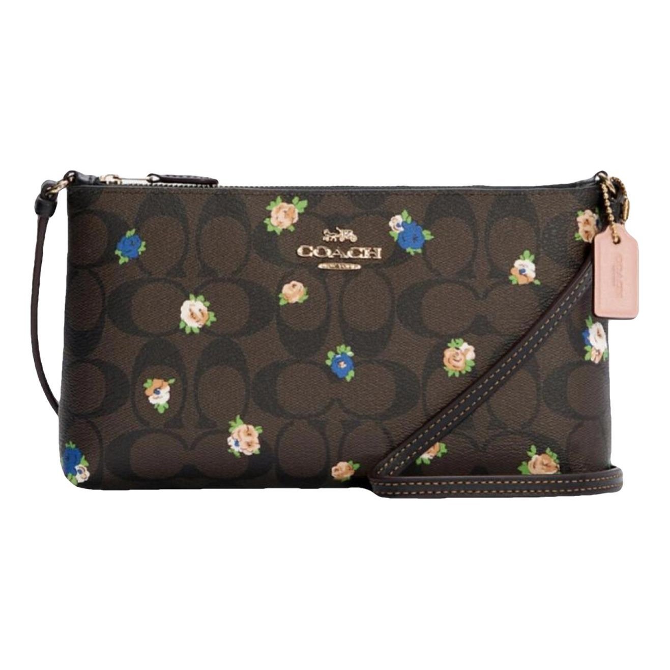 Leather crossbody bag