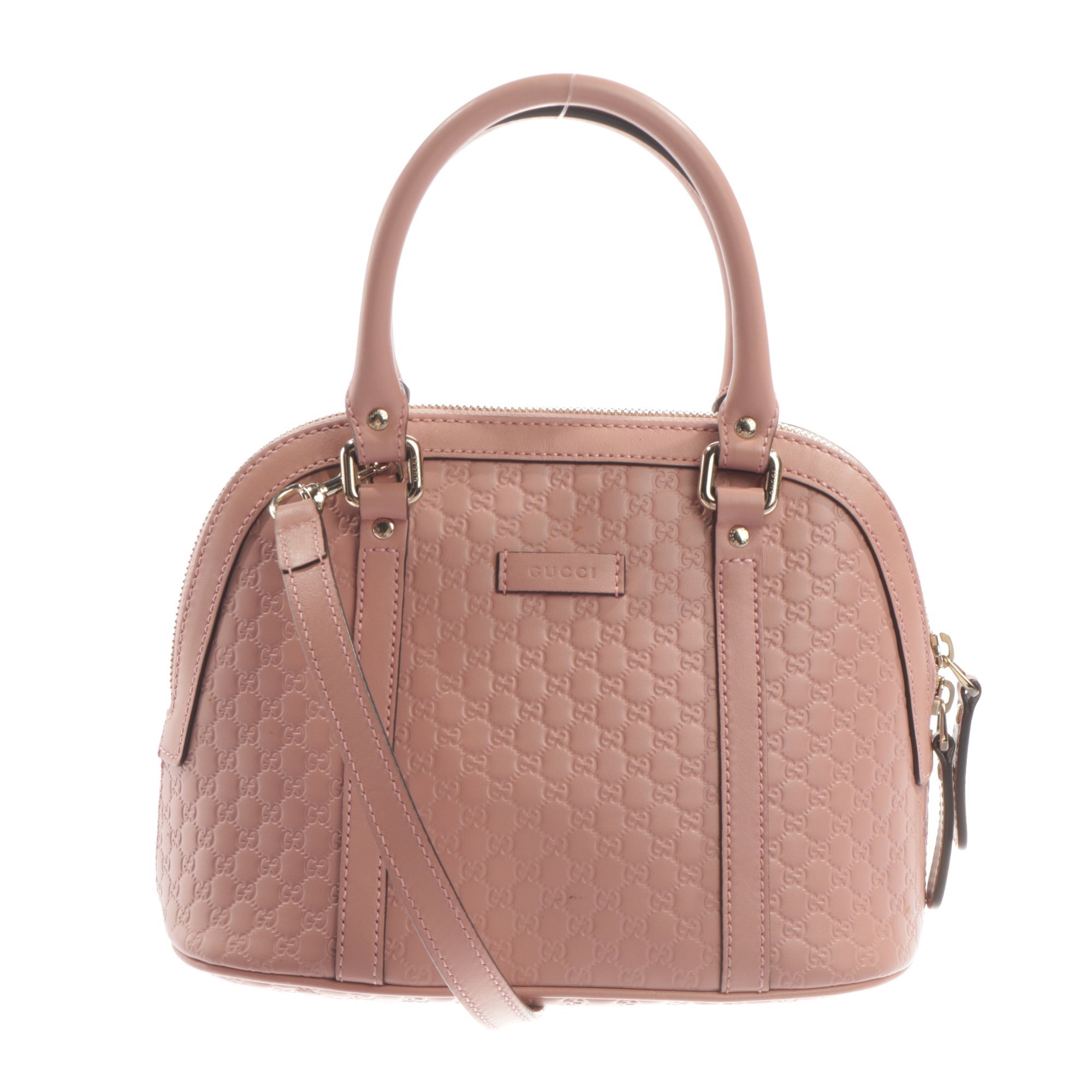 Dôme leather bag