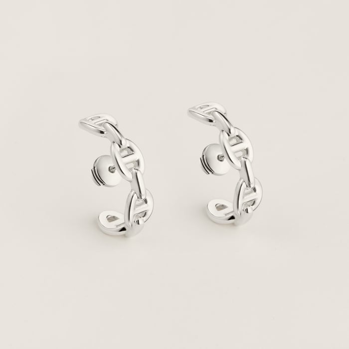 Sans Coloris Chaine d'Ancre Enchainee Ear Climber Earrings