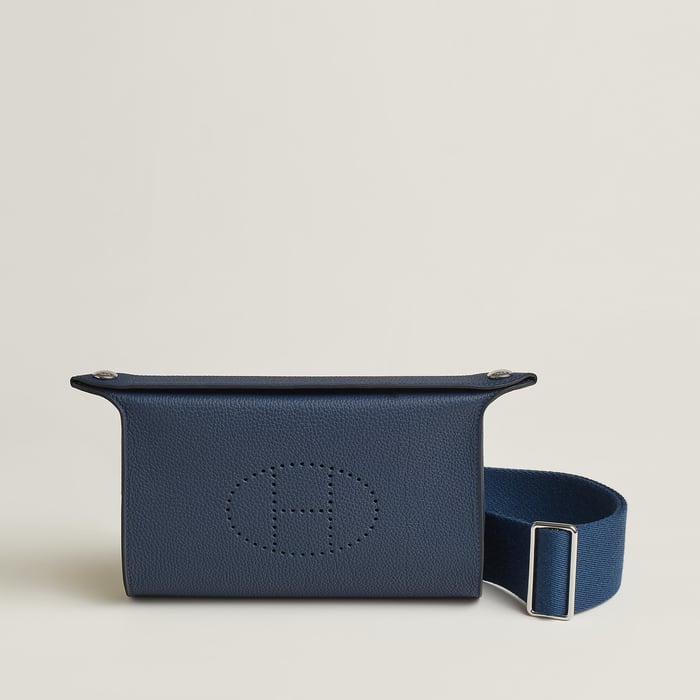 Bleu Navy Hermès Videpoches Bag
