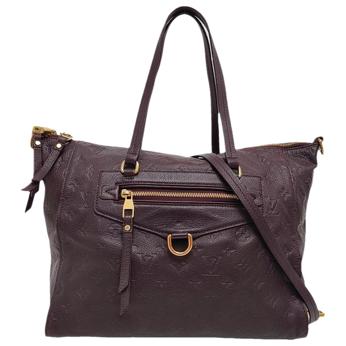 Lumineuse leather handbag