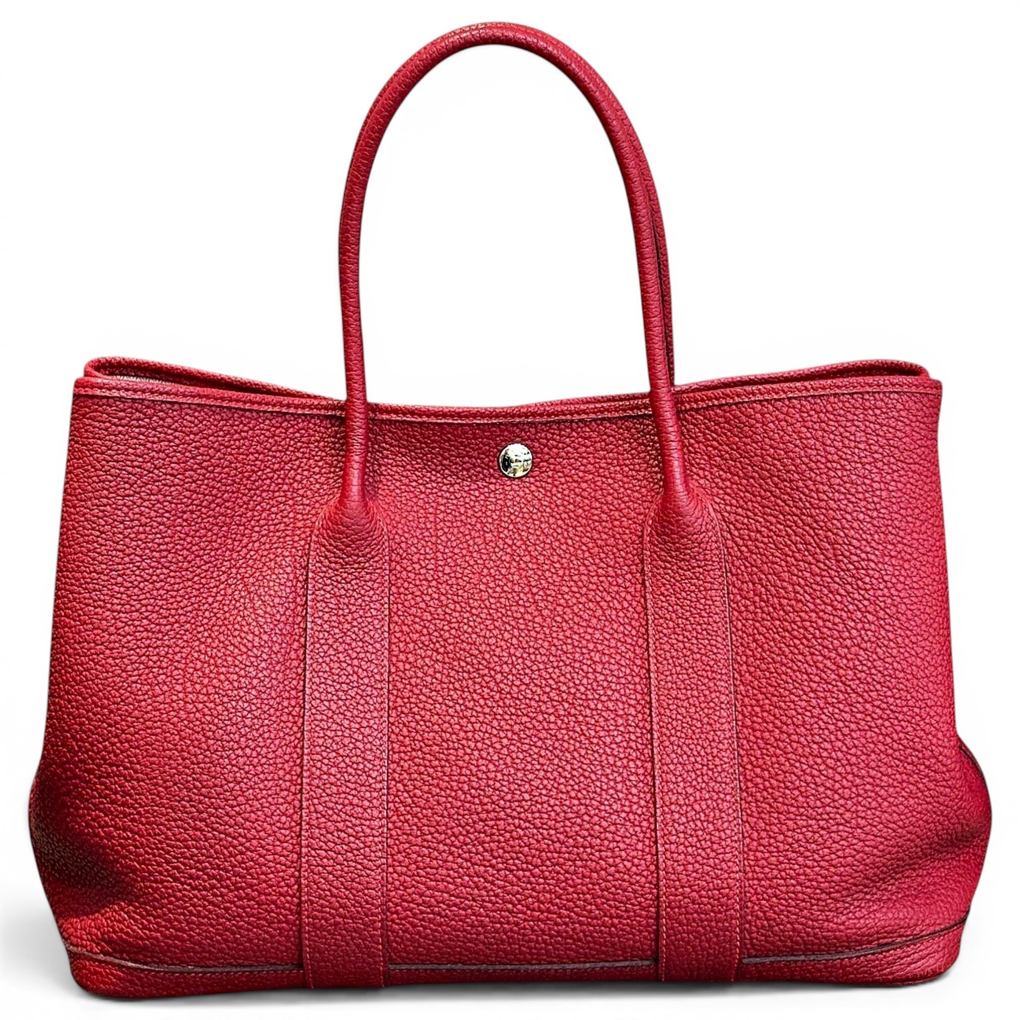 Garden Party leather handbag