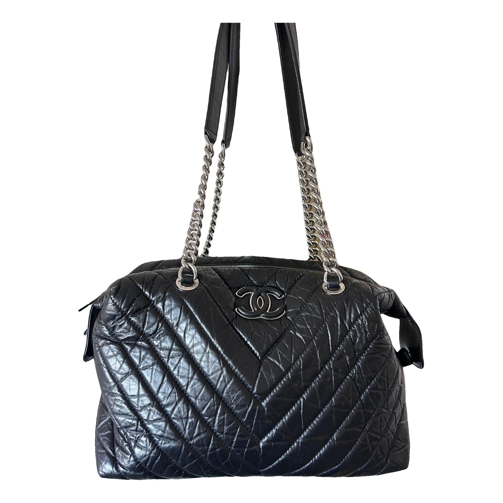 Leather handbag