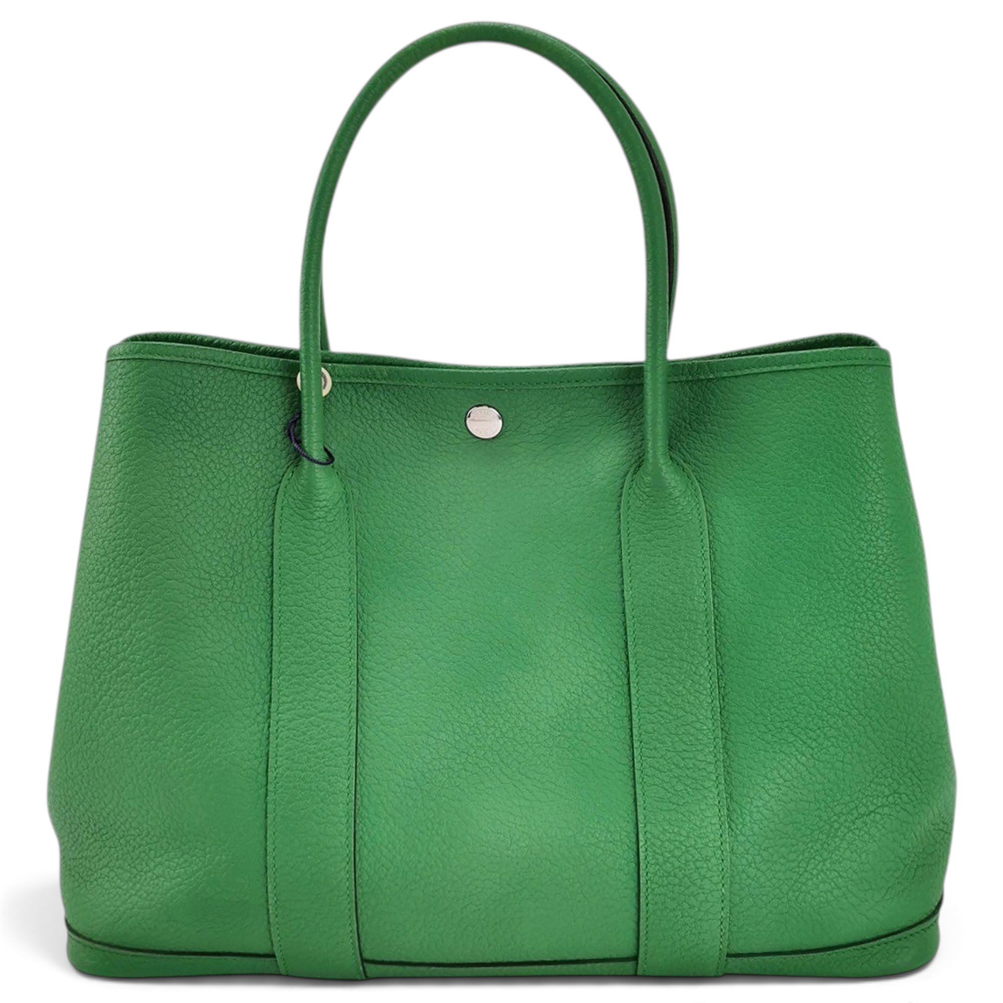 Garden Party leather handbag