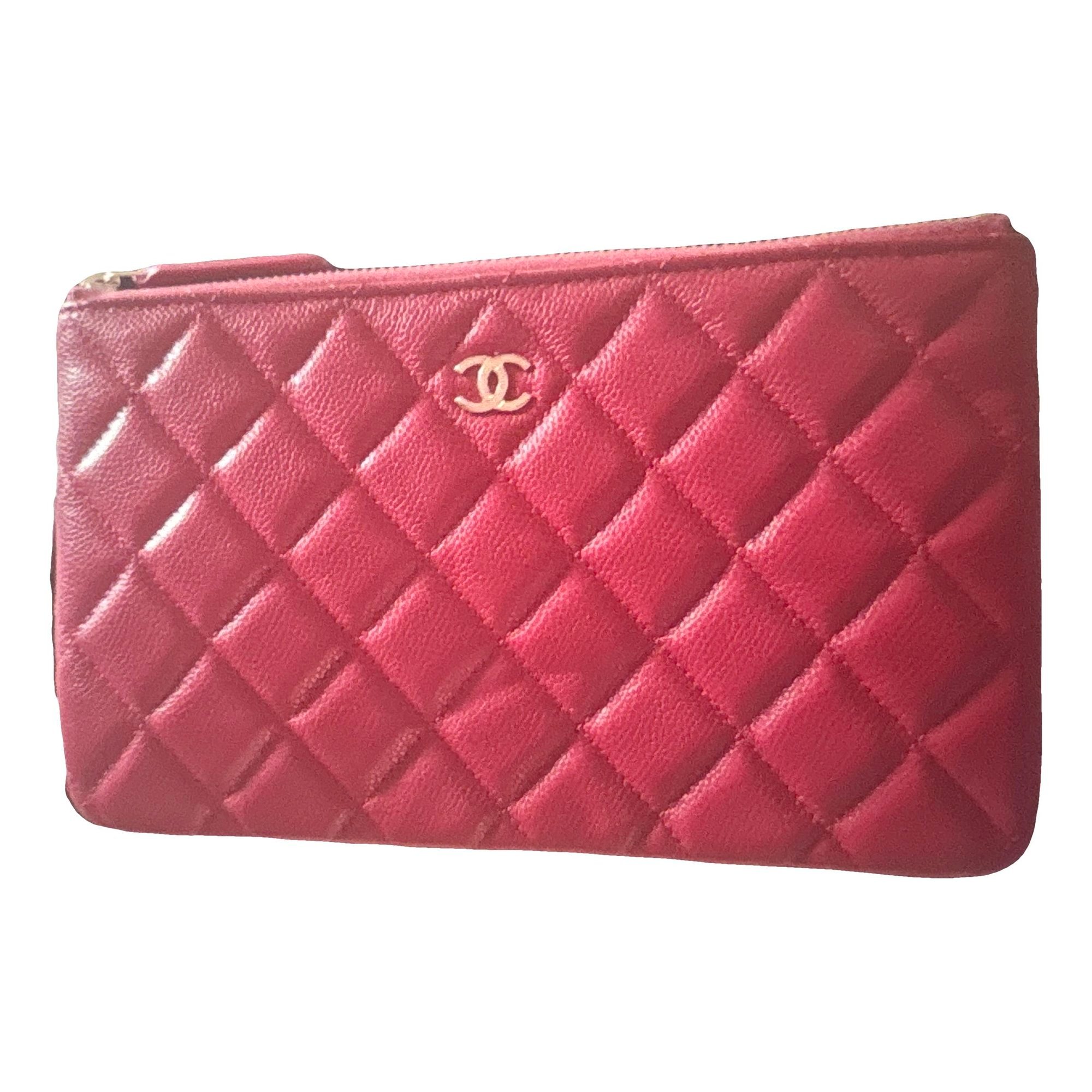 Timeless/Classique leather clutch bag