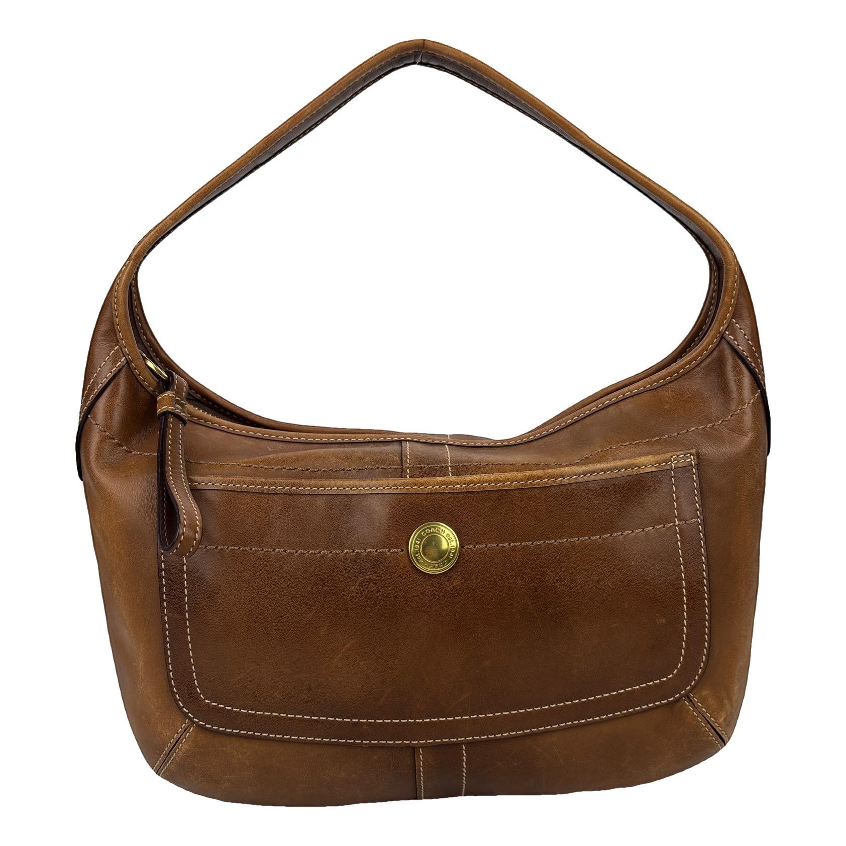 Signature Sufflette leather handbag