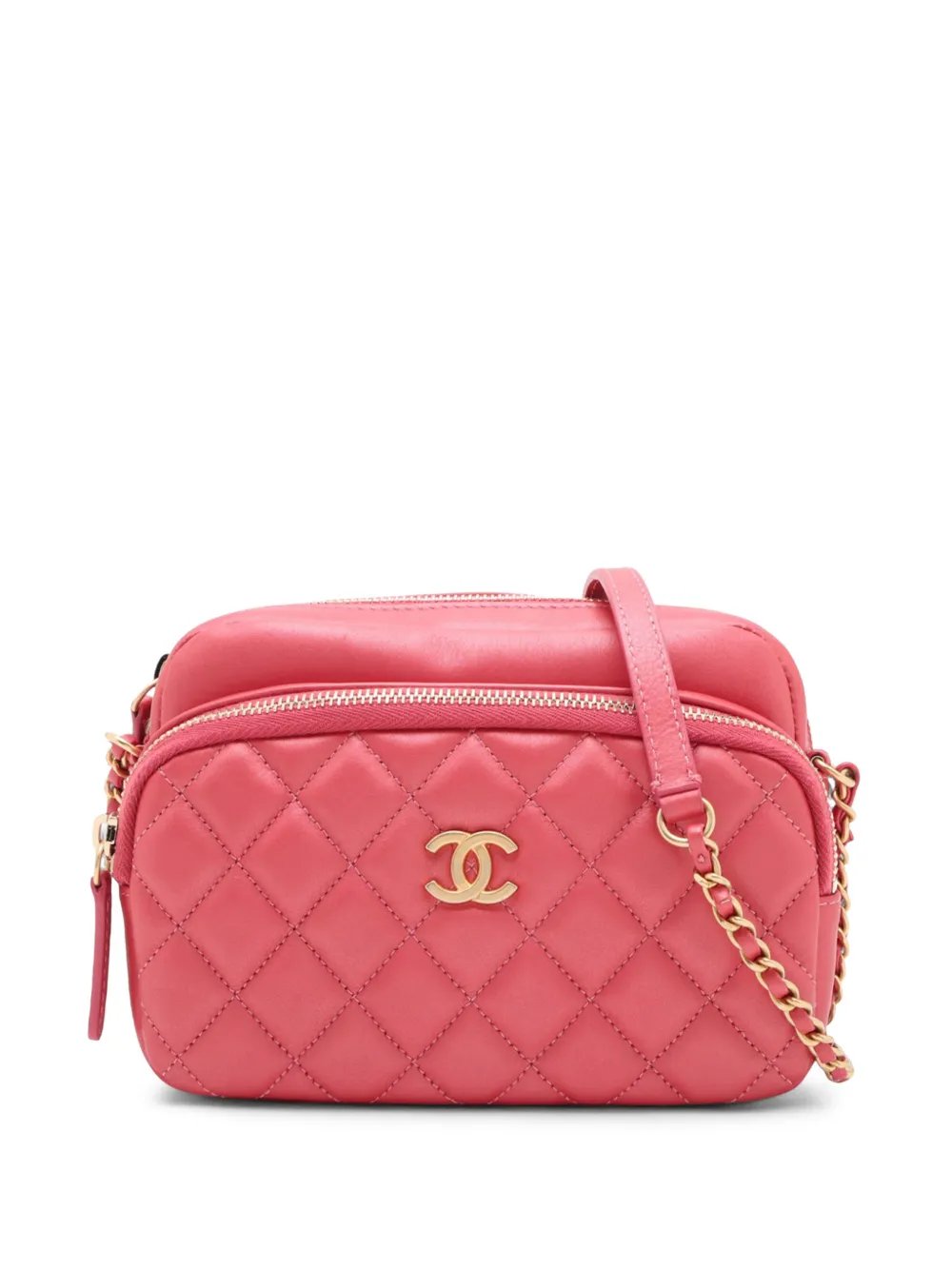 2019 Quilted Lambskin Day Trips Camera Bag crossbody bag