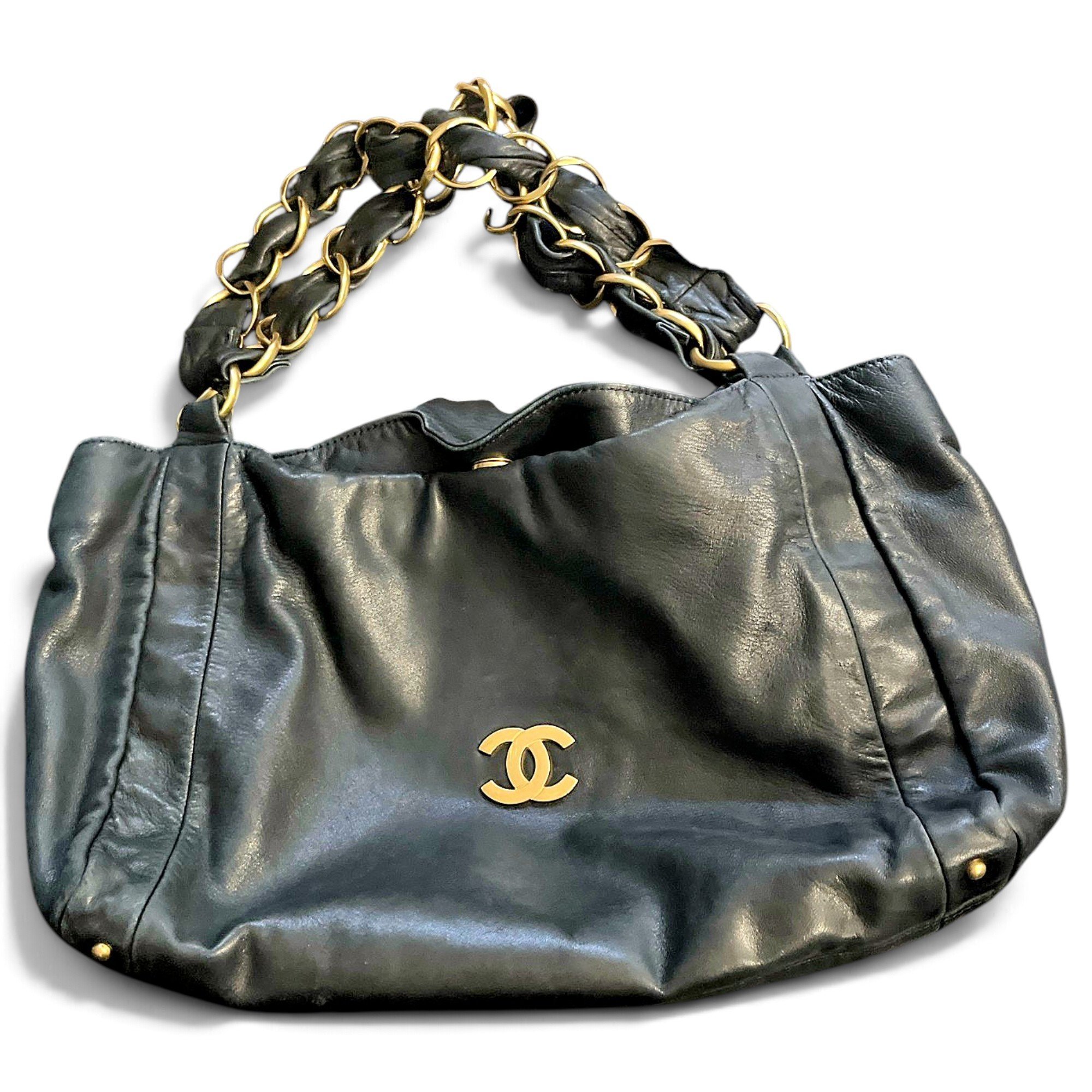 Leather handbag