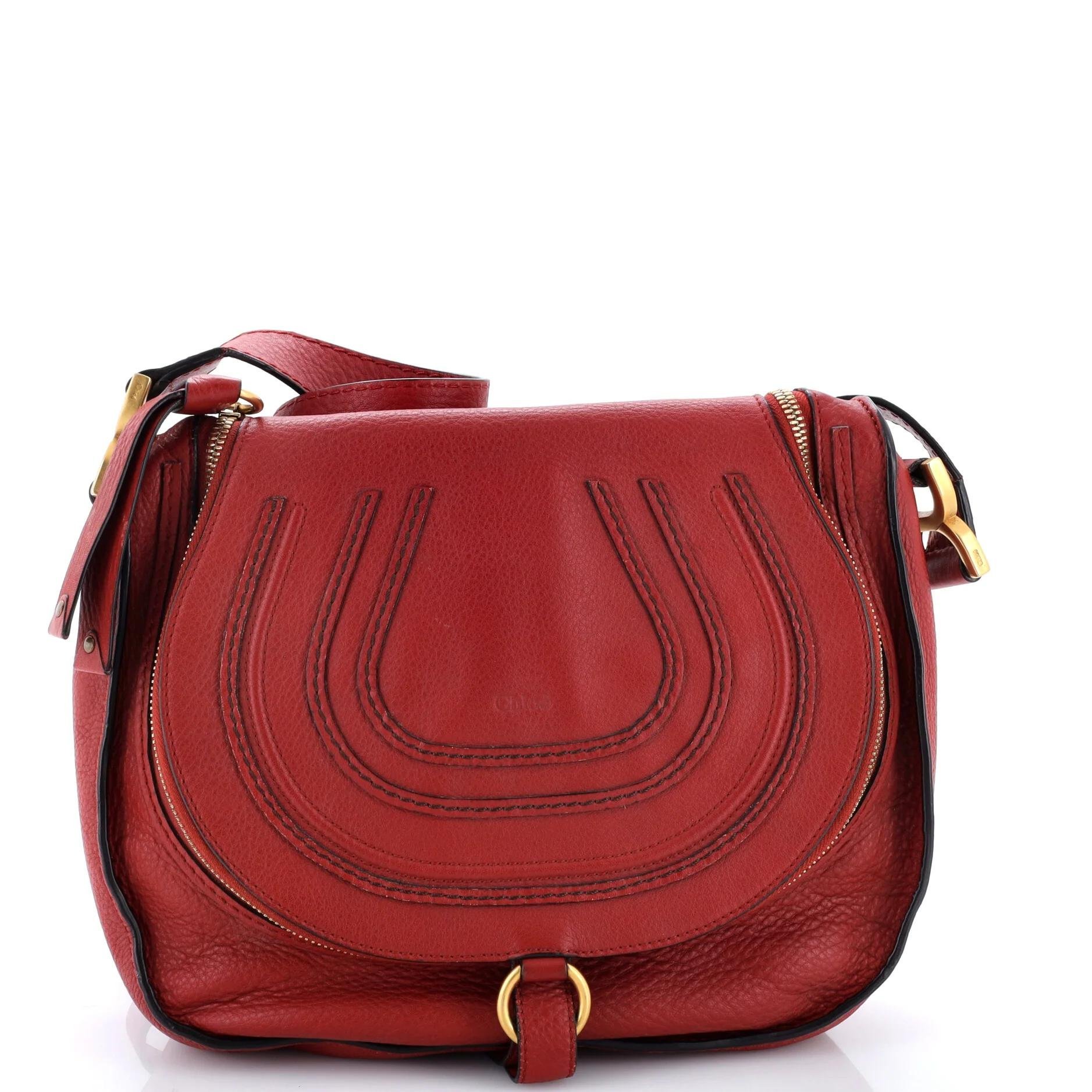 Leather handbag