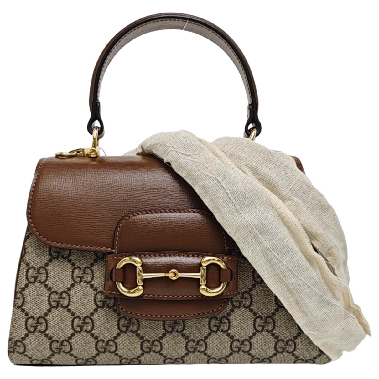 Handle Horsebit 1955 leather handbag
