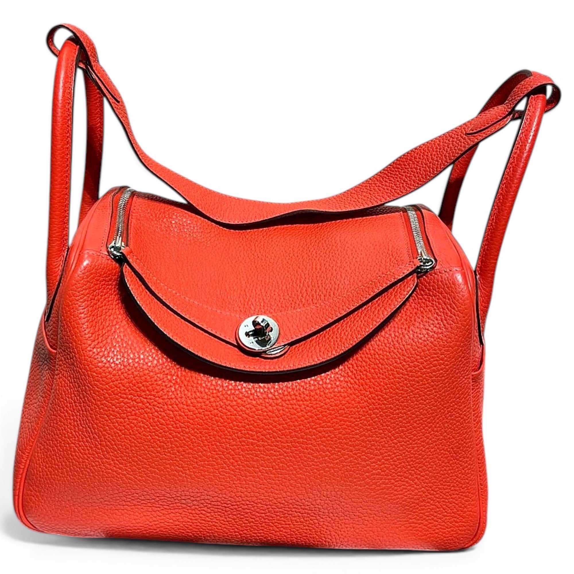 Lindy leather handbag
