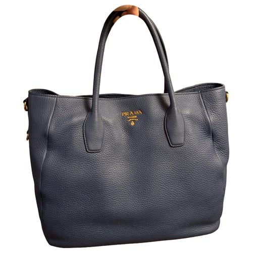 Leather tote