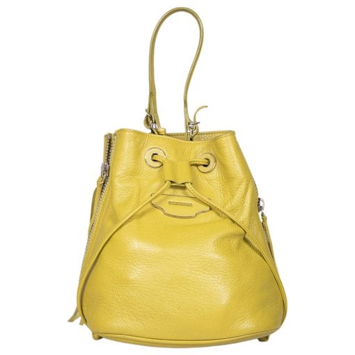 Papier leather handbag
