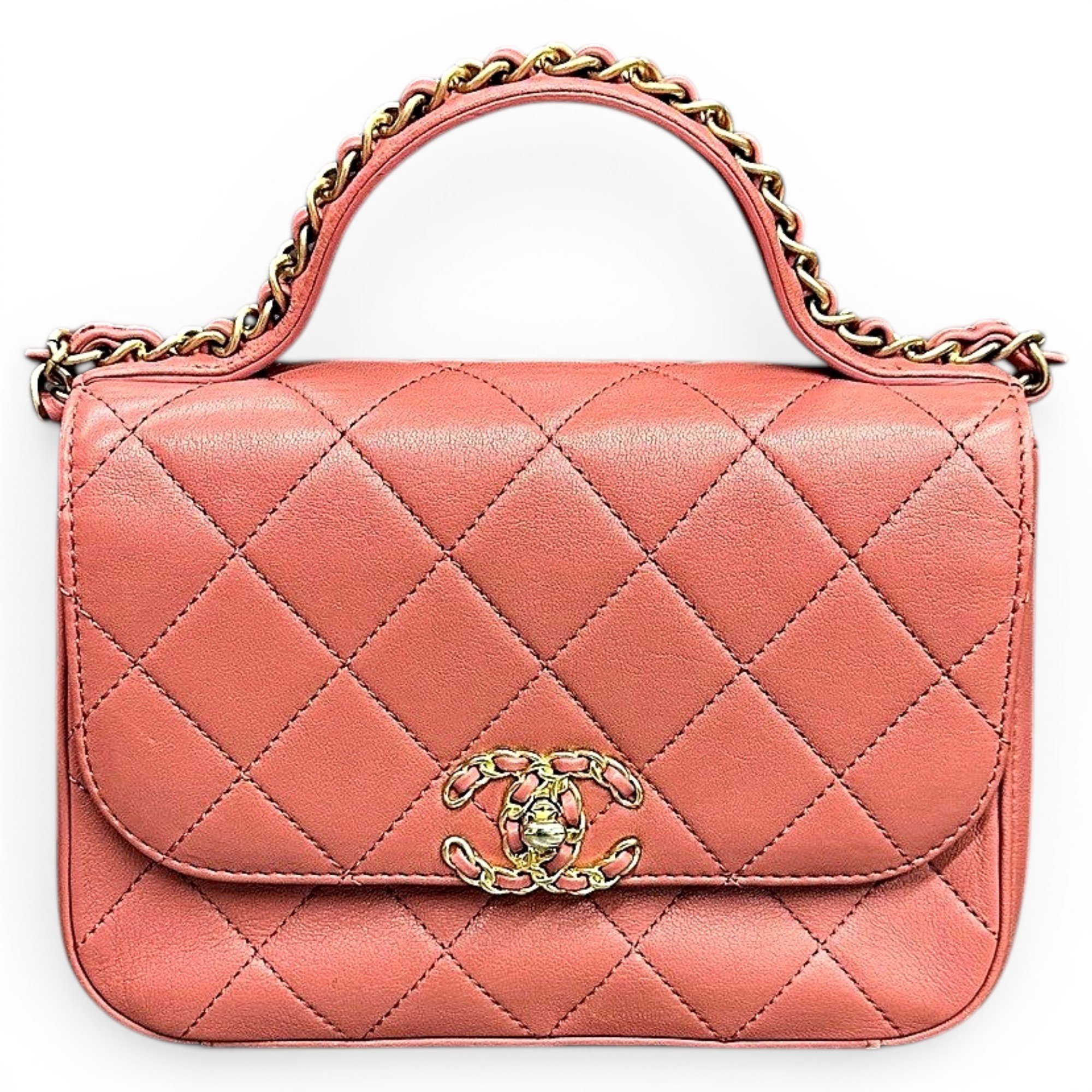 Chanel 19 leather handbag