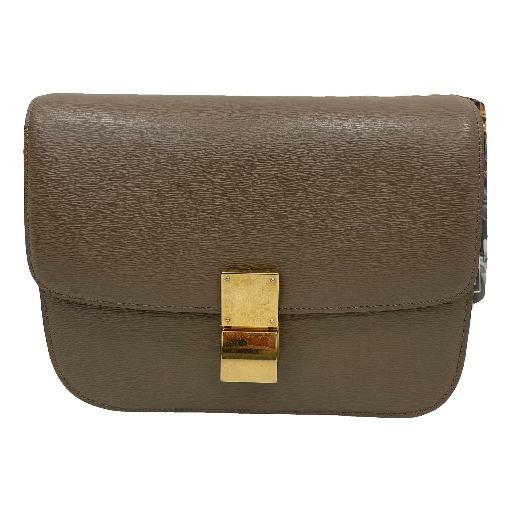Classic leather handbag