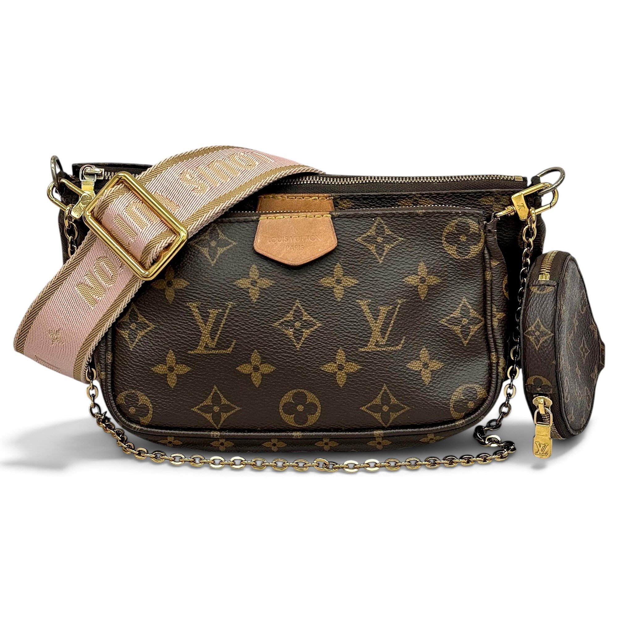 Multi Pochette Accessoires leather handbag