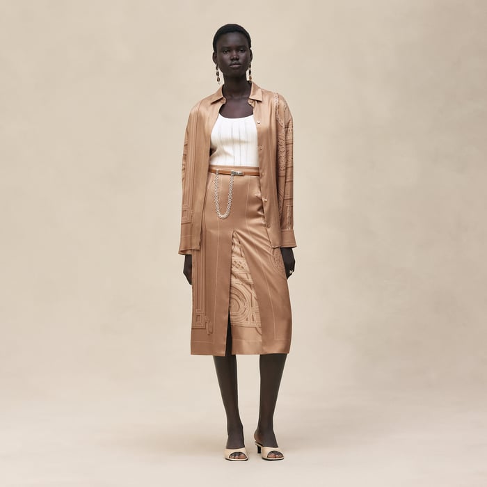 Beige Zénith "l'Enseigne Du Sellier" Shirt
