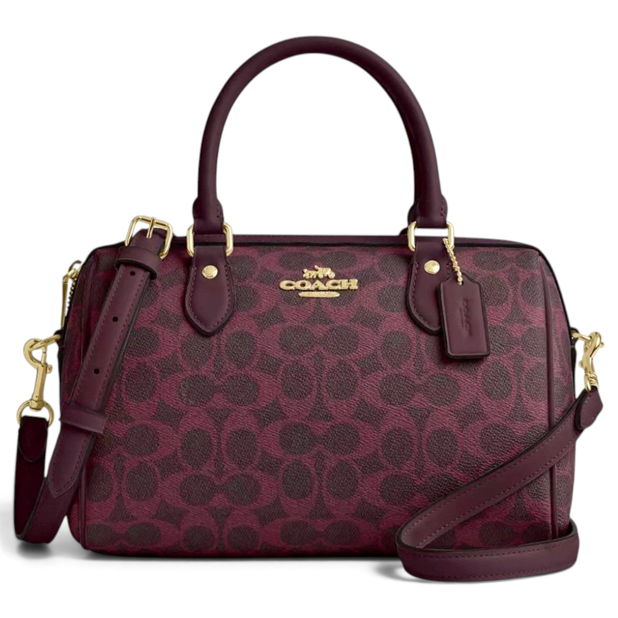 Leather crossbody bag