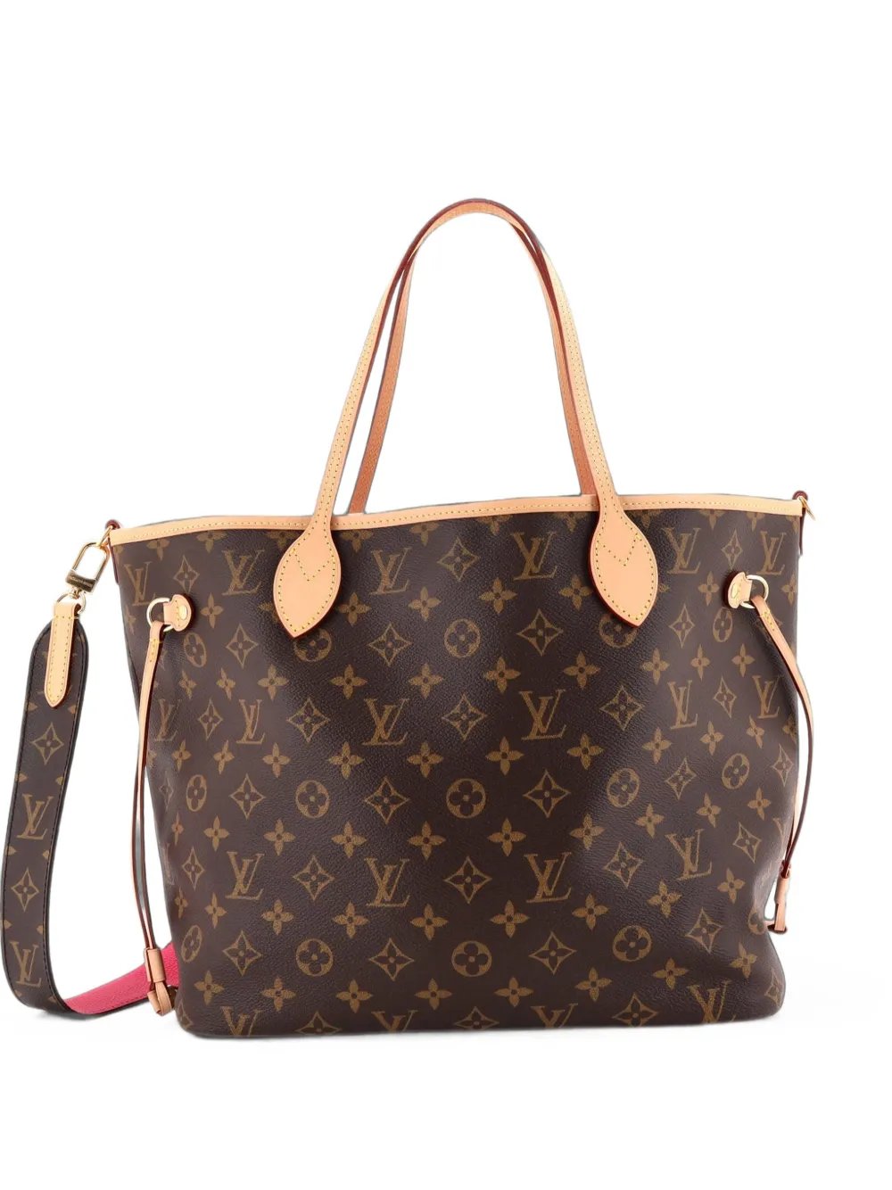 Neverfull Bandouliere Inside Out Monogram Canvas and Textile MM tote bag