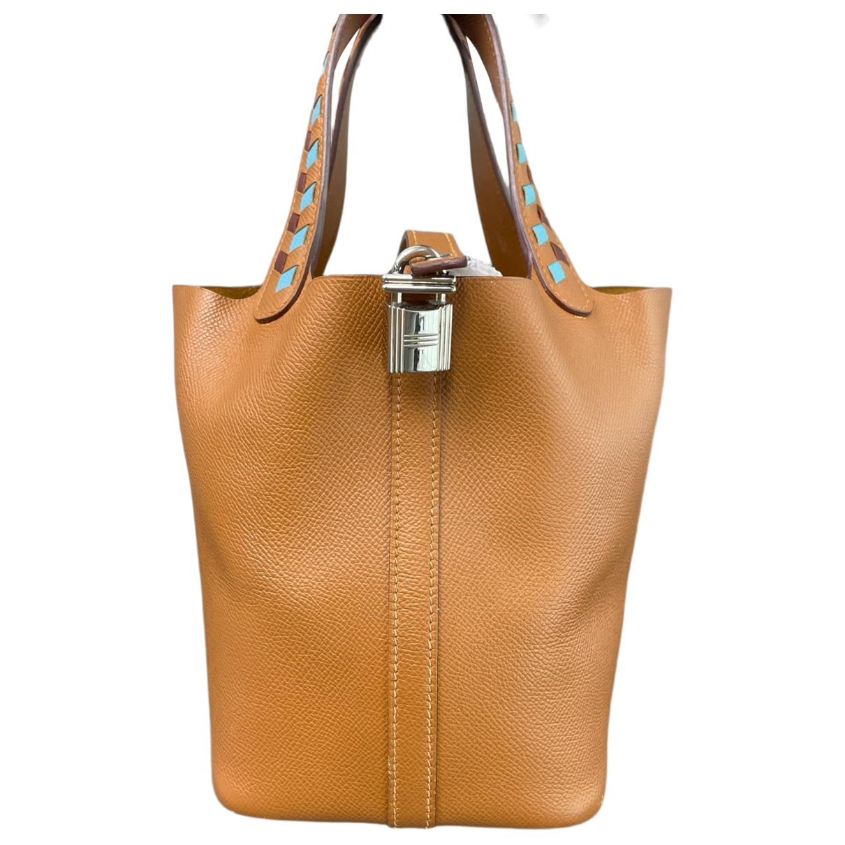 Picotin leather handbag