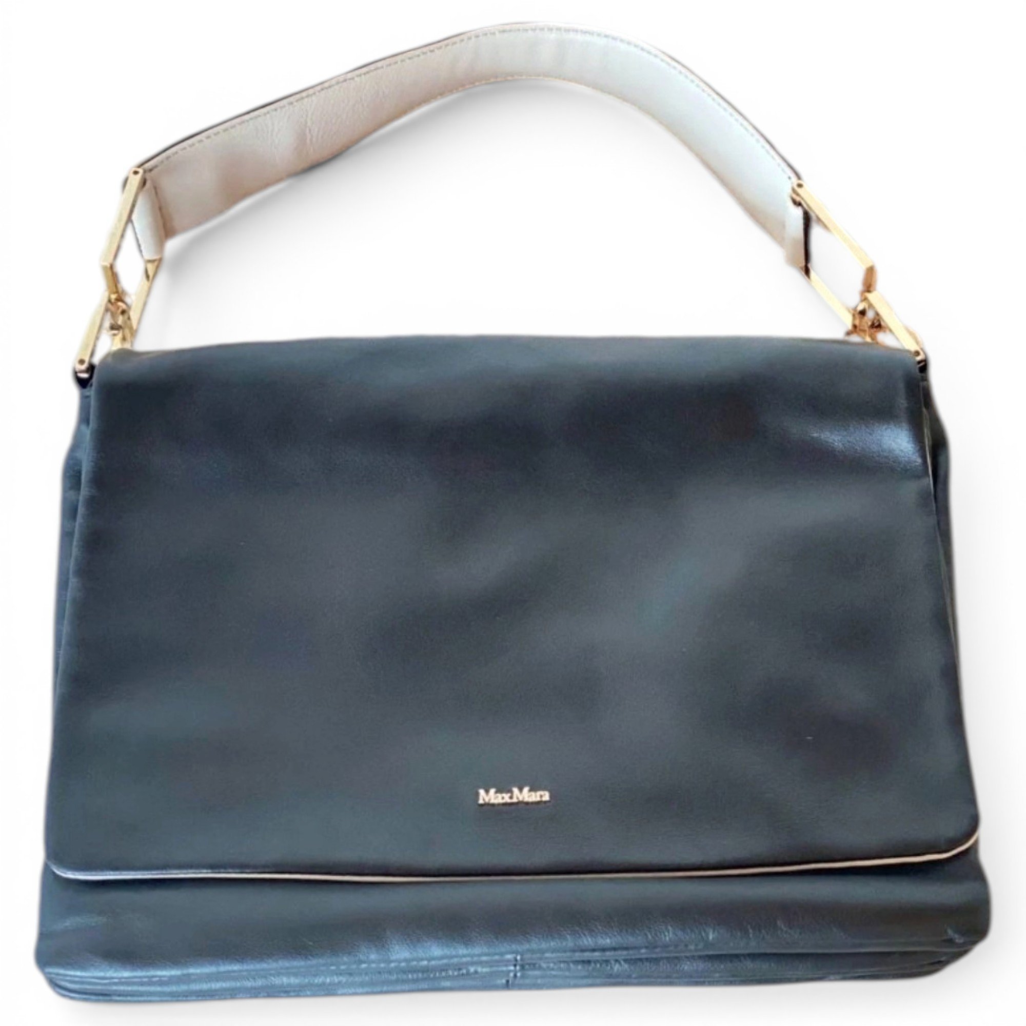 Max Mara Atelier leather handbag