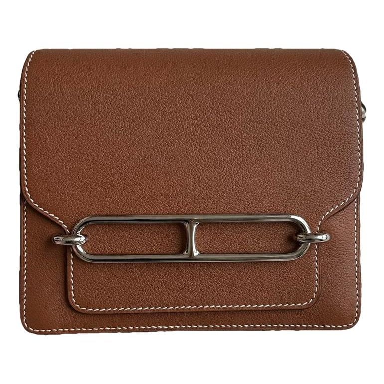 Roulis leather crossbody bag