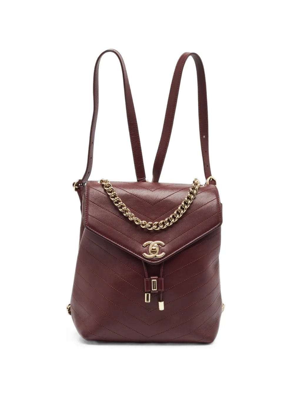 2018-2019 Coco chevron backpack
