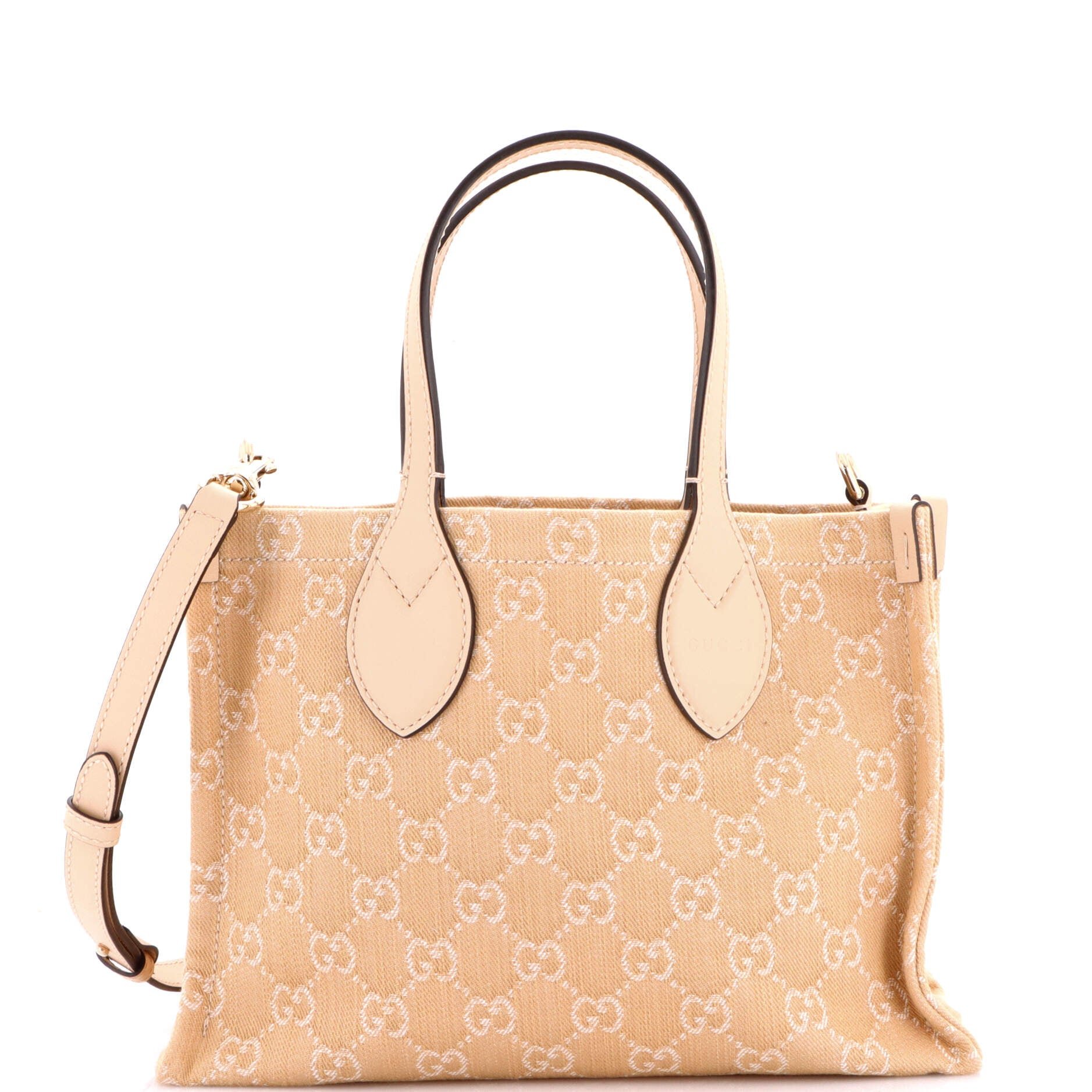 Ophidia Shopper Tote GG Denim Medium