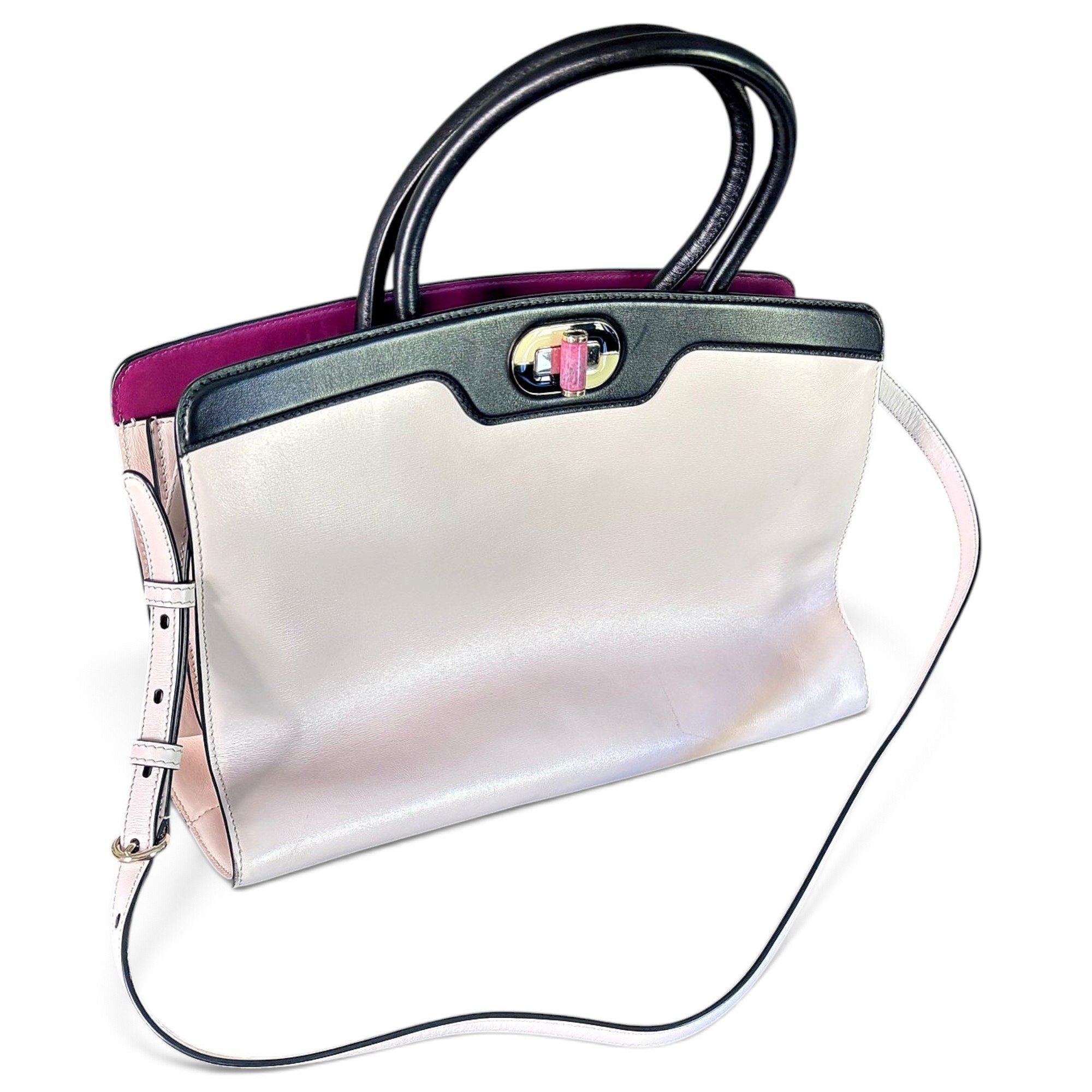Bvlgari Isabella Rossellini leather tote